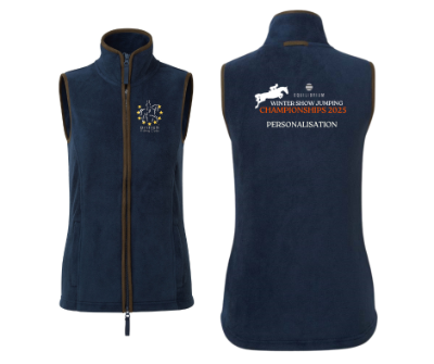 **PRE ORDER** Equilibrium BRC Novice Winter SJ Champs  Ladies Softshell Fleece Gilet