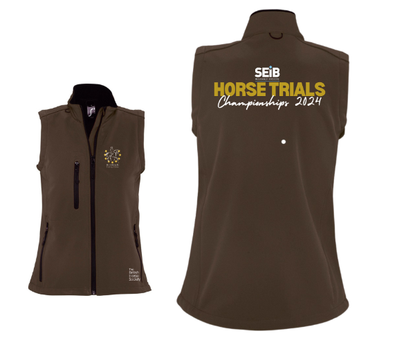 SEIB Horse Trials Ladies Softshell Gilet 