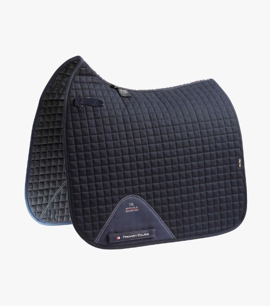 Plain Cotton Saddle Pad - Dressage Square