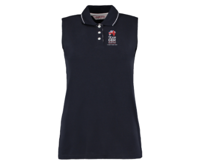 GBSR Ladies Sleeveless Poloshirt 