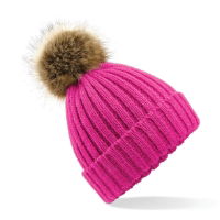 CVRC Faux Fur Knitted Hat 