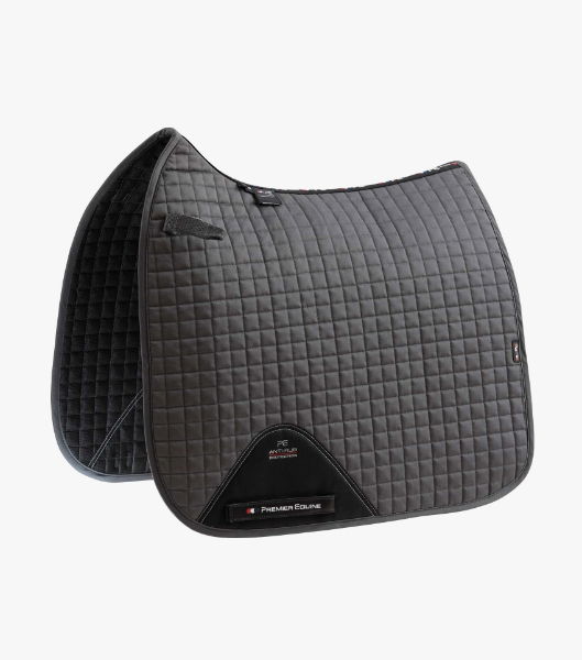 Plain Cotton Saddle Pad - Dressage Square