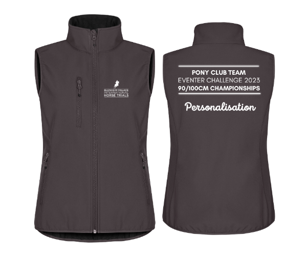 BIHT PONY CLUB EVENTER CHALLENGE SOFTSHELL GILET