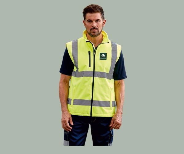 Velcourt Hi Viz Softshell Gilet