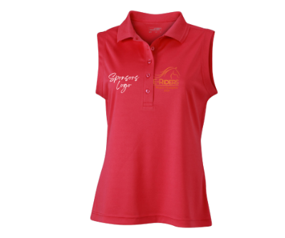 The Husk Ladies Performance Sleeveless Poloshirt