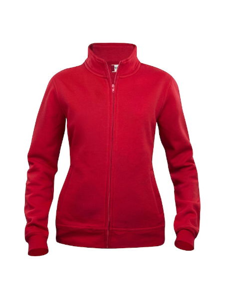 Ladies Full Zip Sweat Top