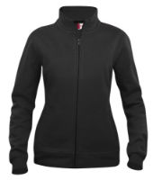 Ladies Full Zip Sweat Top