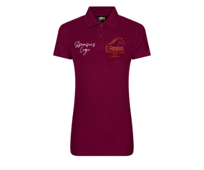 EX-Racehorse League Ladies Poloshirt