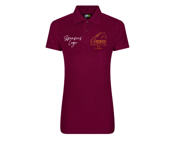 EX-Racehorse League Ladies Poloshirt
