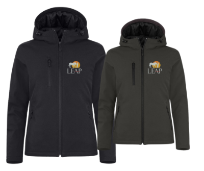 Leap Padded Hooded Ladies Softshell Jacket