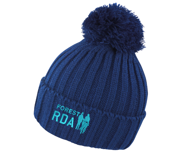 FRDA Bobble Hat Navy