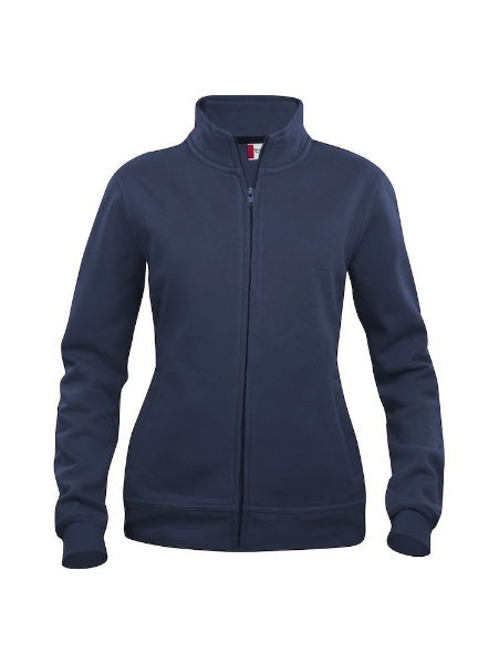 Ladies Full Zip Sweat Top