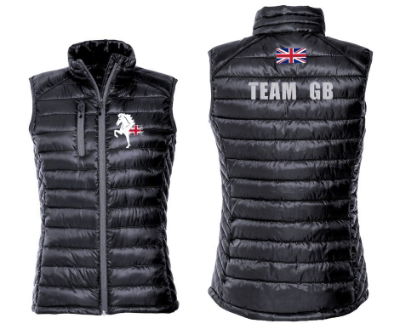 IHSGB GB Team Ladies Padded Gilet