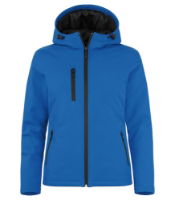 Padded Hooded Ladies Softshell Jacket