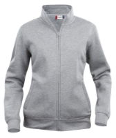 Ladies Full Zip Sweat Top